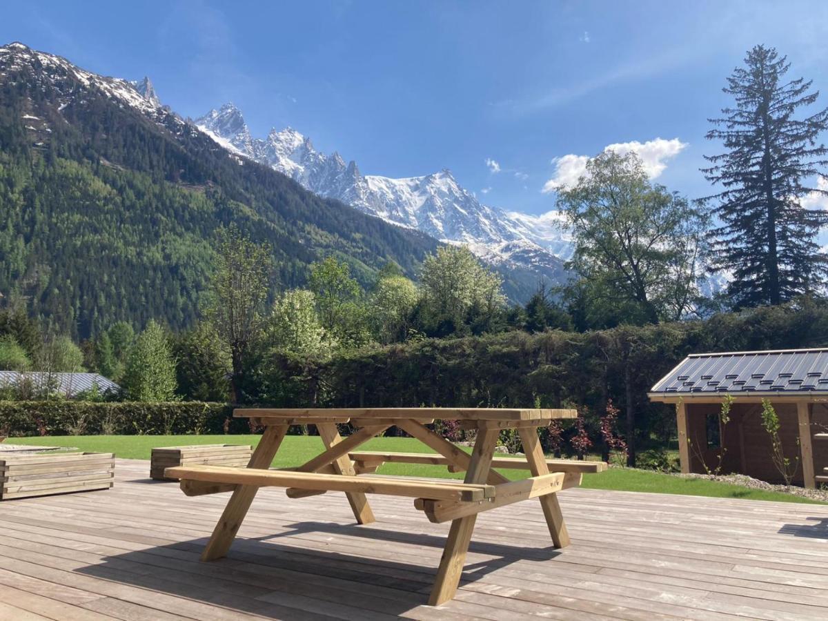 Chalet Pleine Vue & Spa Chamonix Exterior foto
